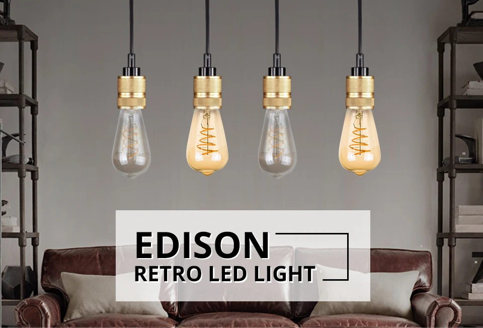 Retro LED E27 Edison Bulb (1)