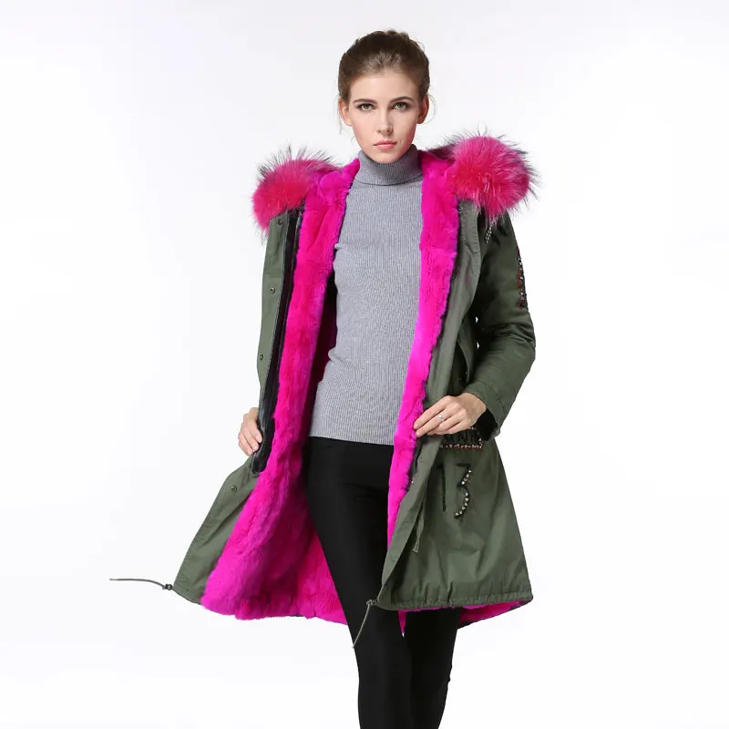 hot pink winter coat