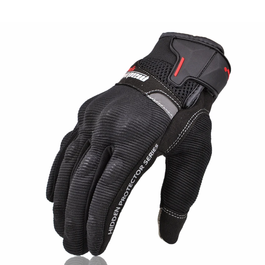 Madbike мотоциклетные перчатки с сенсорным экраном летние Guantes motocicleta полным пальцем