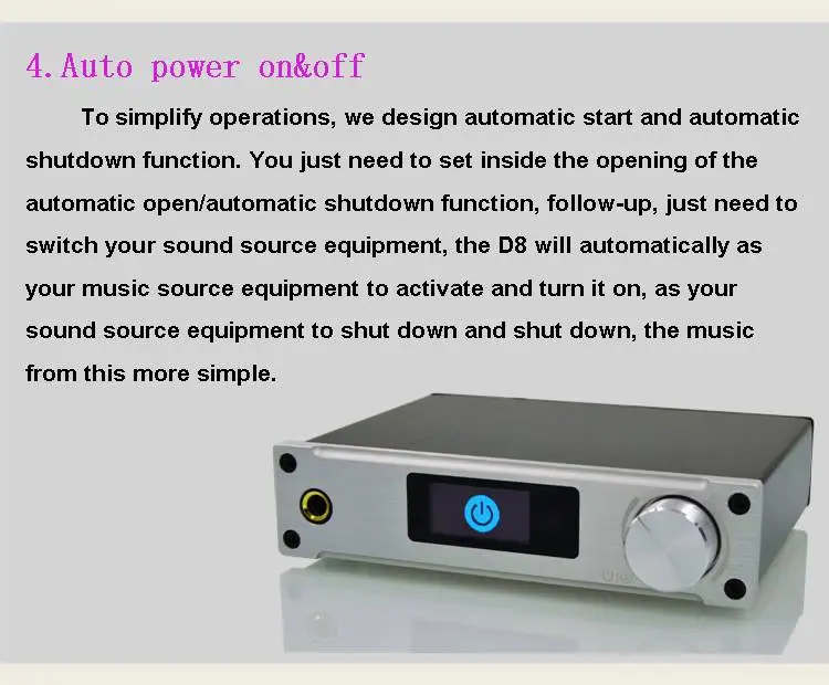 bluetooth speaker amplifier 2019 New Alientek D8 Full Digital Audio Headphone Amplifier Input USB XMOS/Coaxial/Optical/AUX 80W*2 24Bit/192KHz DC28V/4.3A marine amplifier