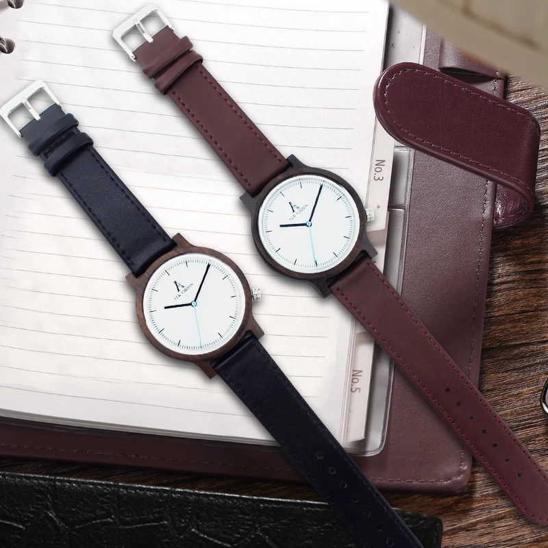 leather wood watch fashion mens wooden watch genuine strap ebony quartz wristwatch 2017 top band alk vision clock dropshipping leather wood watch fashion mens wooden watch genuine strap ebony quartz wristwatch 2017 top band alk vision clock dropshipping