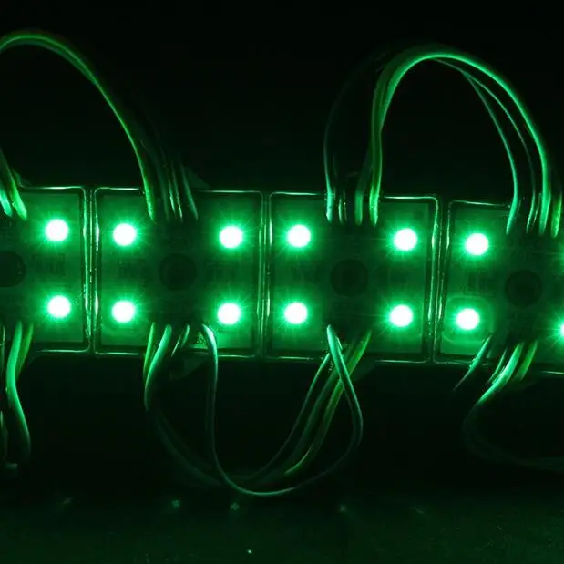 SMD 5050 RGB светодиодный модуль водонепроницаемый светодиодный рекламный светильник Модуль подсветки для знаков IP66 SMD5050 DC12V 4 светодиодный 0,96 W