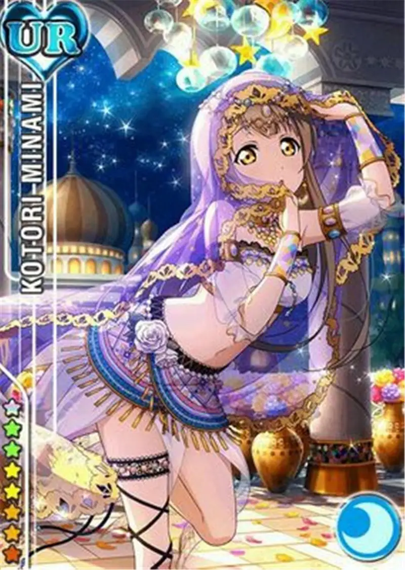 Love Live 9 Roles Umi Nico Kotori Arab Dancer Cosplay Costume With Veil Earring