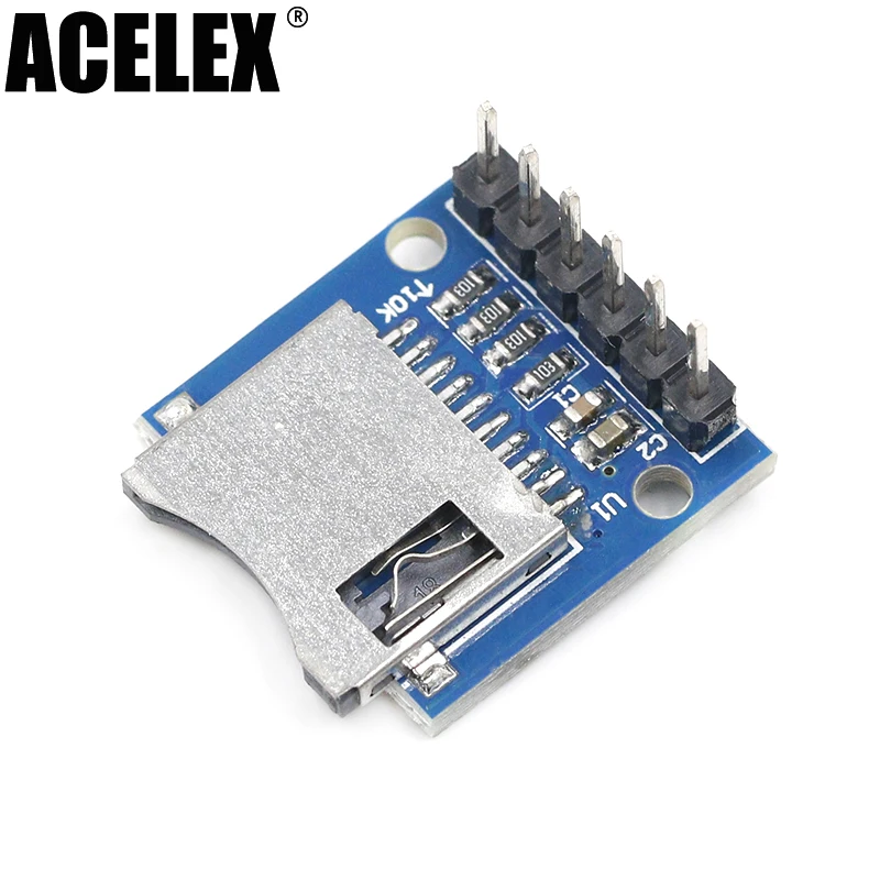 

Micro SD Storage Expansion Board Mini Micro SD TF Card Memory Shield Module With Pins for Arduino ARM AVR