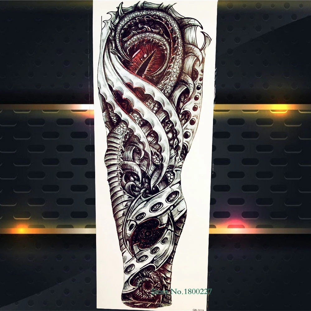 الكامل ذراع هيئة الفن المؤقتة الوشم ملصق المحارب الجمجمة الطوطم القبلي للرجال النساء الأسماك وهمية الوشم ملصقات للماء الكامل ذراع هيئة الفن المؤقتة الوشم ملصق المحارب الجمجمة الطوطم القبلي للرجال النساء الأسماك وهمية الوشم ملصقات للماء