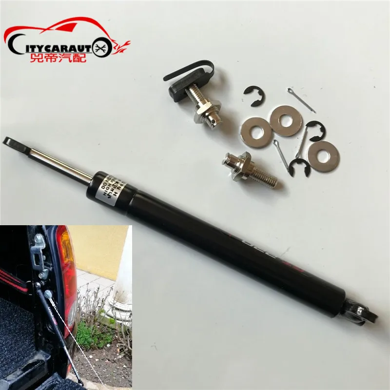 

citycar pickup stainless steel rear trunk tailgate slow down shock up lift gas strut fit for NAVARA D40 FRONTIER 2005-2014