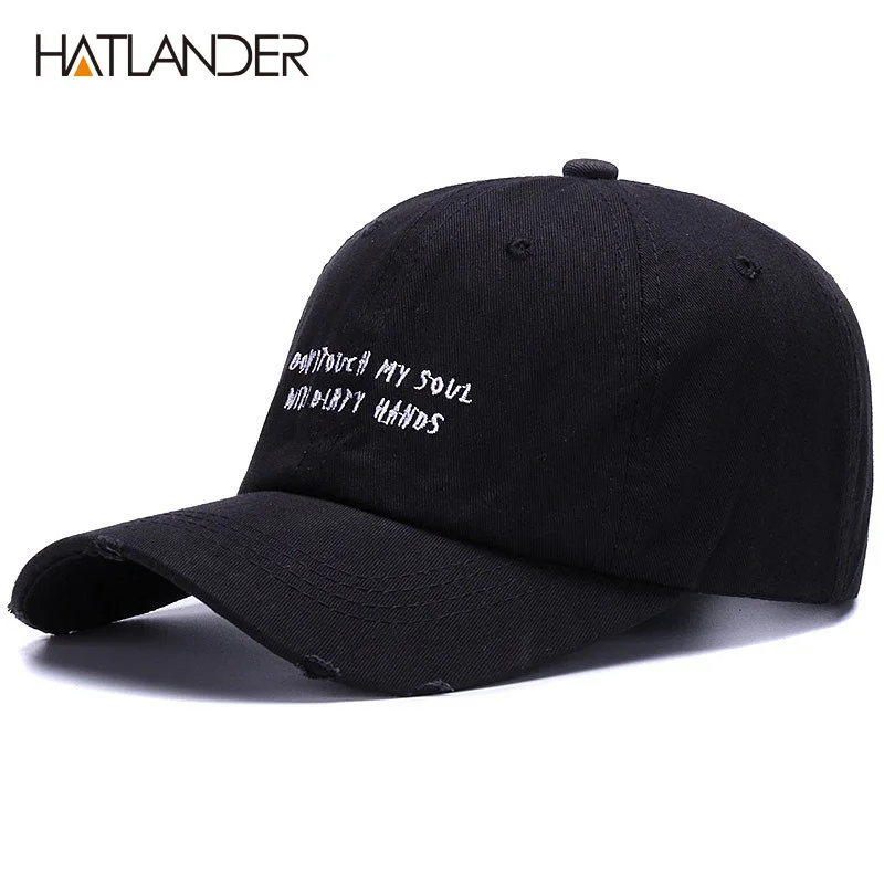 HATLANDER, высокое качество, унисекс, бейсболки, мужские, snapback, хип-хоп, шапка, уличная, Спортивная, шапка с надписью, Ретро стиль, хлопок, папа, шляпа - Цвет: black