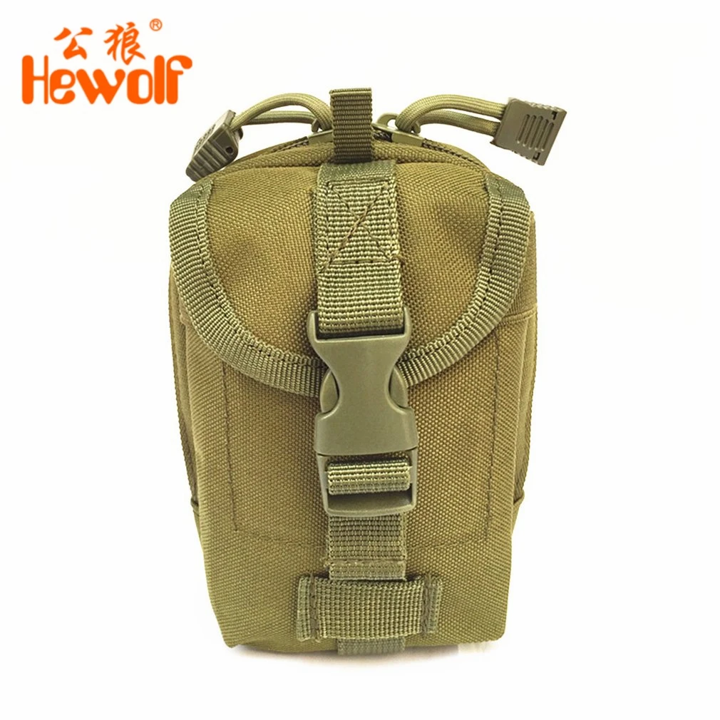 Hewolf Multifunction Tactical Bag Zipper Closure Small Tools Holder