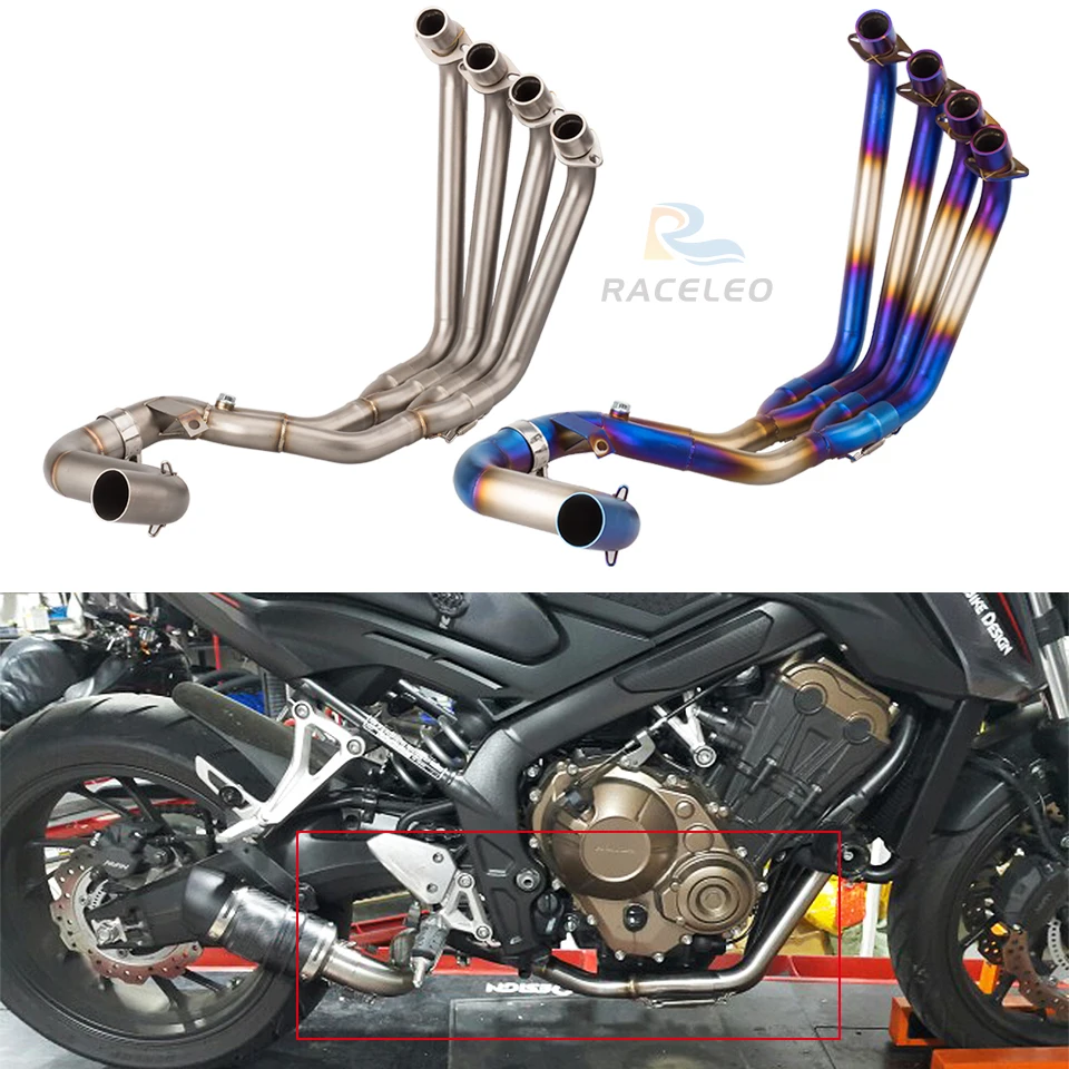 Выхлопная передняя Труба из нержавеющей стали для мотоцикла CBR650 CBR650F 2015 2016 2017