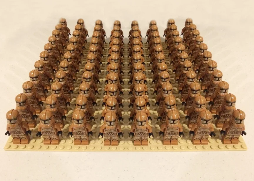 55 шт./лот Звездные войны sw606 Solider игрушки Geonosis Клон Trooper строительные блоки наборы совместимые детские игрушки - Цвет: SY-SW606 No plate