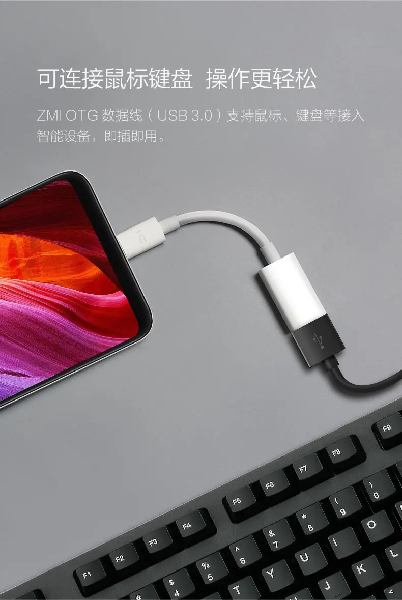 Xiaomi usb type-c usb 3,0 адаптер для Macbook samsung s8 s9 huawei P30 oneplus 6 5 n/a usb c otg кабель конвертер для ноутбуков