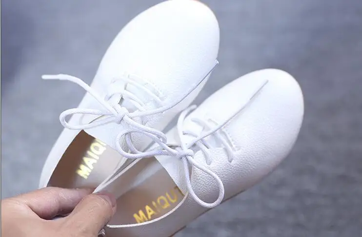 

Size 21-36 Newest Spring Girls leather shoes Children baby princess bowknot sneakers little girl single shoes Kids dance shoes