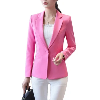 

Professional Small Suit Female 2019 Autumn Winter New Jacket Casual Suits Womens Korean Slim Overalls Plus size Blazers 4XL F246