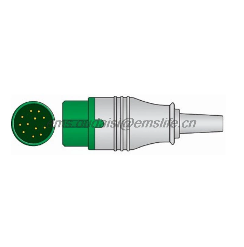 Comen C60 12Pin разъем ЭКГ для кабель запасные части пациента монитор и кардиографии