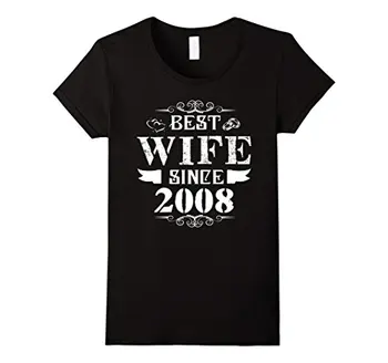 

Womens T-Shirt for Wife. 9th Wedding Anniversary Gift Letter Print Harajuku Punk T Shirt Hort Leeve O-Neck T-Shirts Women