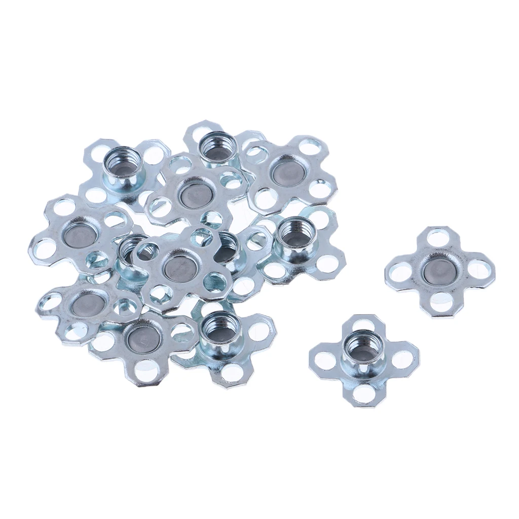 14pcs Golf Shoe Spikes Replacements Metal Thread Golf Cleats with Traction Stability Environmental Golf Training Aids