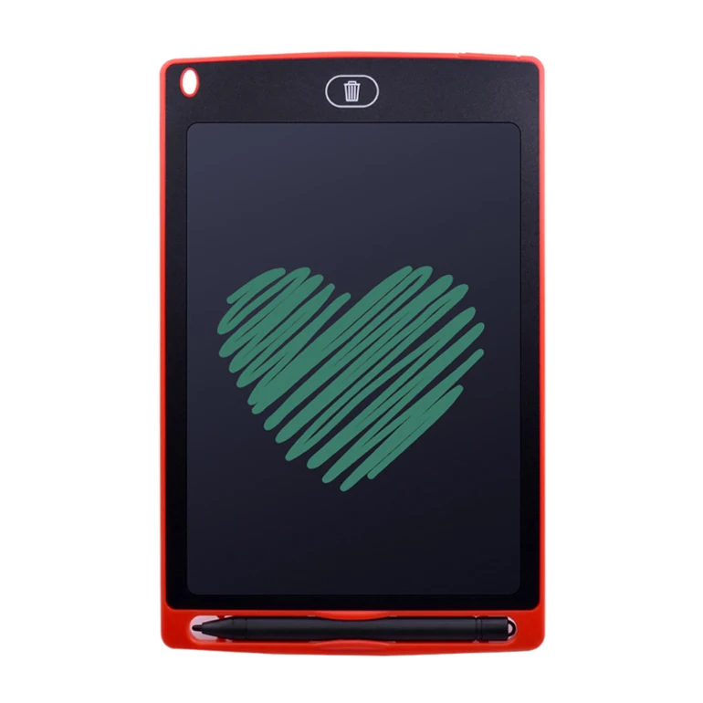 Red CHIPAL 8,5 ''портативный Смарт ЖК-планшет для письма электронный блокнот для рисования графическая доска+ стилус с батареей подарок для детей - Цвет: Red