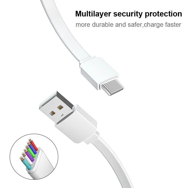 USB кабель для Samsung Galaxy S9 Type C 0 25/1/2 м|Кабели мобильных телефонов| |