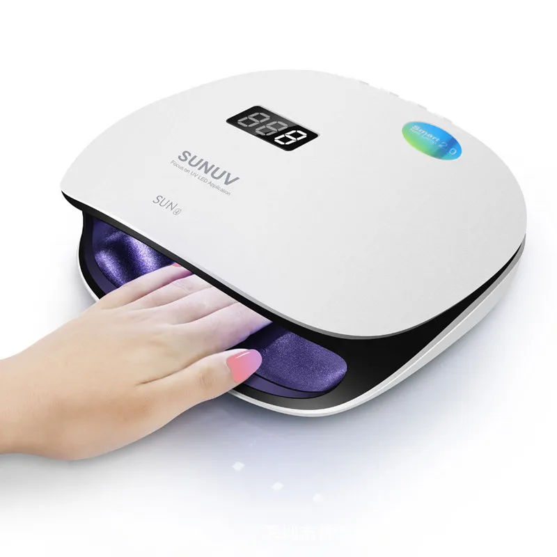 

SUN4 48W UVLED Professional Smart Phototherapy Machine UVLED Nail Dryer Lamp for Curing Finger Toe Nail Gel Polish Manicure Tool