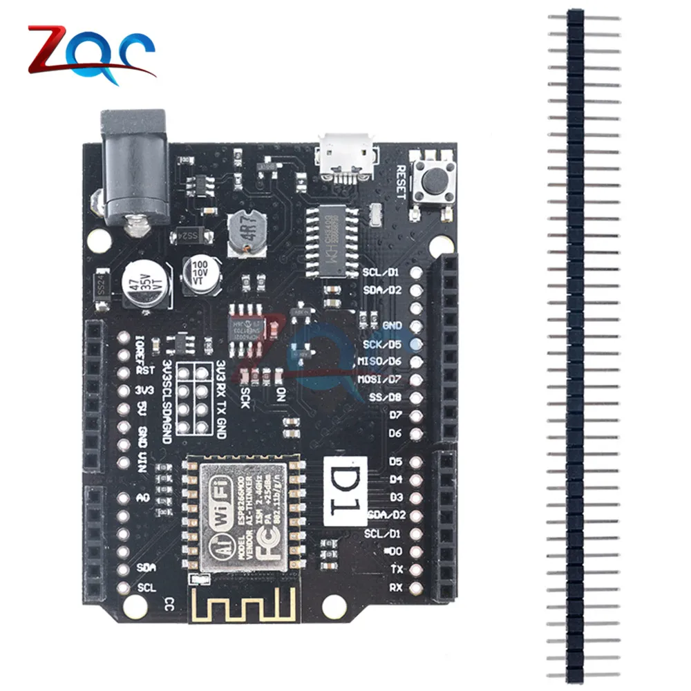 Для WeMos D1 R2 на основе Wi-Fi ESP8266 V2.1.0 ESP-I2F плата разработки для Arduino R3 Nodemcu совместимый