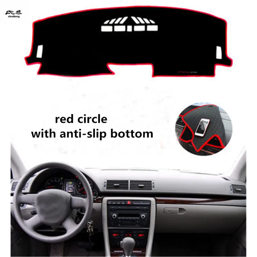 

Free shipping 1set for 2004-2008 AUDI A4 B7 car accessories car Dashboard Shade obstacle avoidance pad