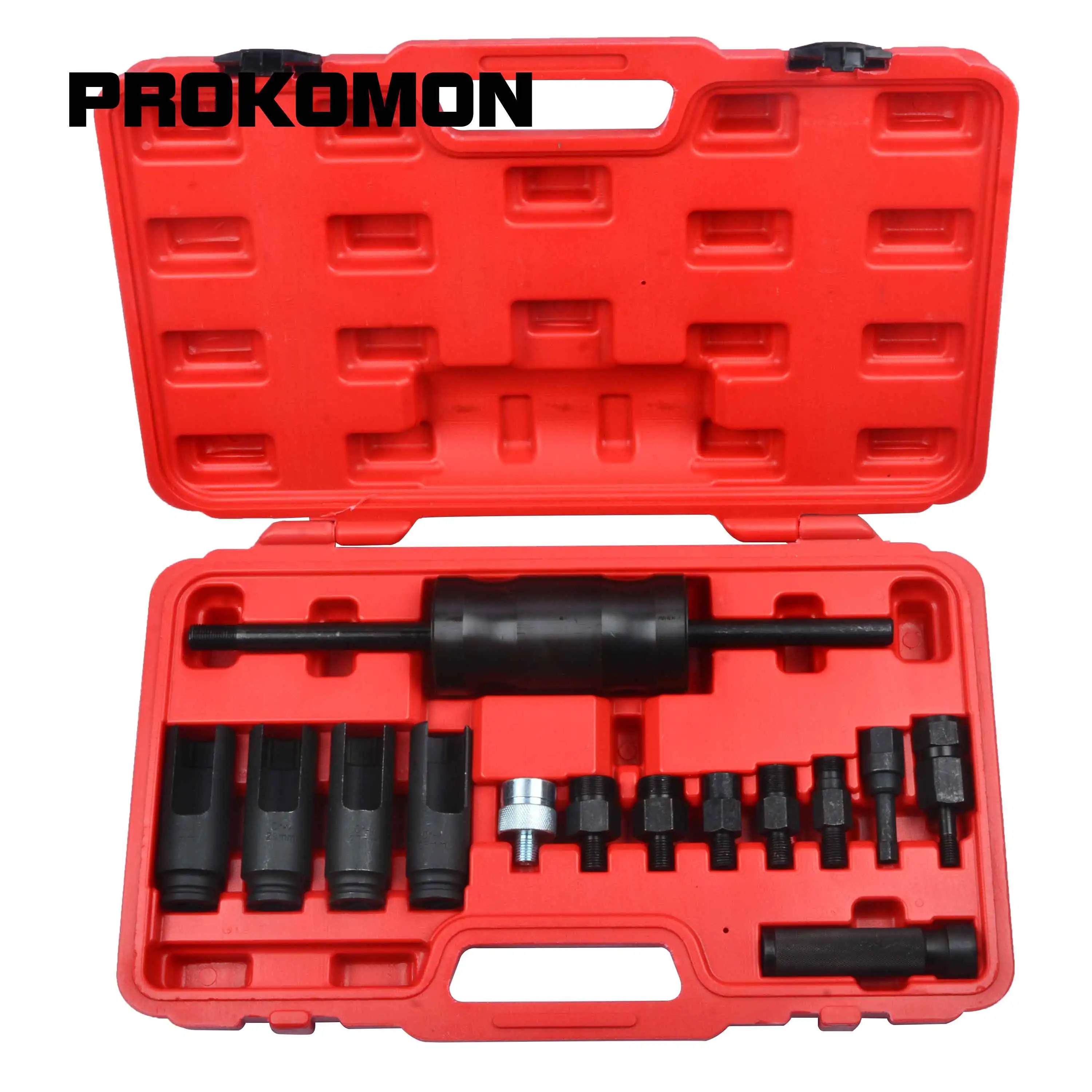 14Pc Diesel Removal Injector Puller Tool For Bosch Delphi Denso Siemens
