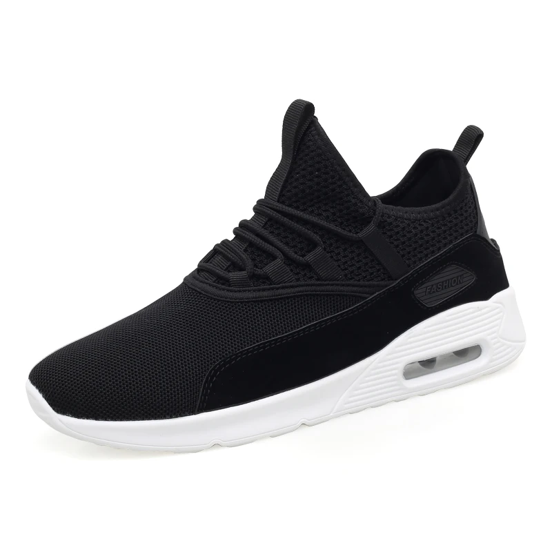 

2019 Spring Men Casual Shoes Lace-up Men Shoes Flats Outdoor Mesh Sneakers Lightweight Breathable Comfortable Walking Footwear