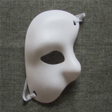 1 шт.; ; детское нижнее белье белые маски на тему хеллоуина маскарадный костюм вечерние маска для лица уход за кожей лица Пластик маска
