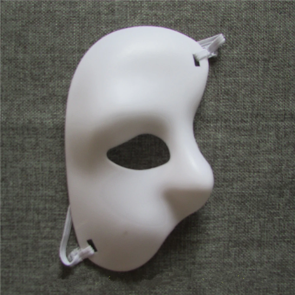 1pcs wholesale sell white Masks Halloween Theme Masquerade Party Mask