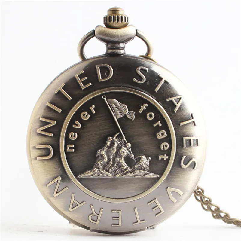 Mechanical Pocket Watches With Chain Men Vintage Chain Retro The Greatest Pocket Watch Necklace For Grandpa Dad Gifts 3M28#N (3)