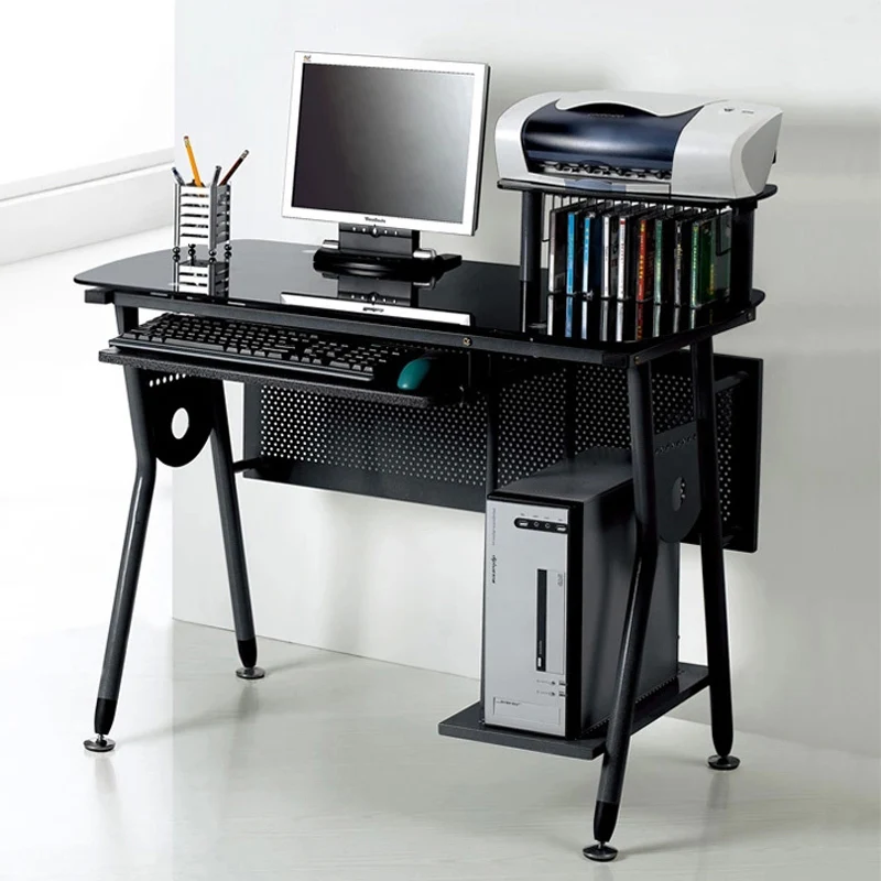 Sunteam Individuality Creative Household Glass Computer Desk