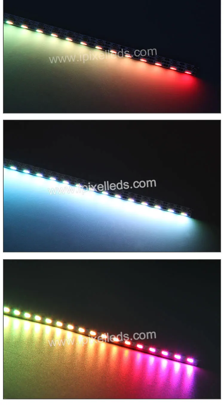 Многоцветный светодиодный светильник, ультратонкая Жесткая светодиодная лента rgb SMD4020 SK6812