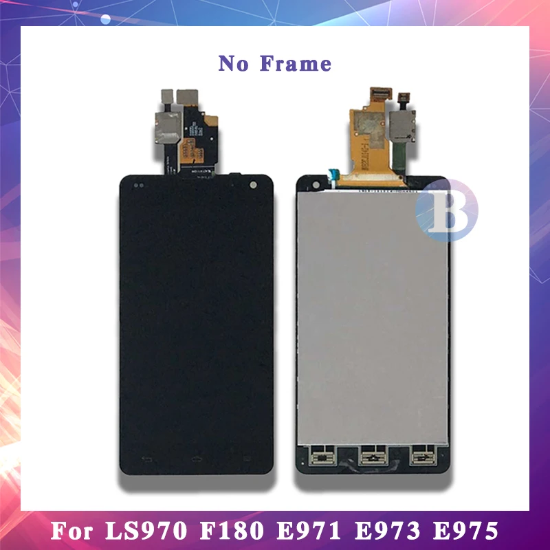 

4.7'' For LG Optimus G LS970 F180 E971 E973 E975 LCD Display Screen With Touch Screen Digitizer Assembly High Quality