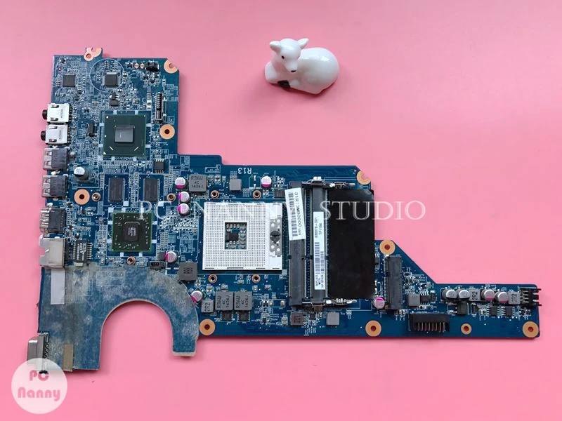 Материнская плата NOKOTION 636375 001 DA0R13MB6E0 для ноутбука HP pavilion G4 G6 G7 материнская intel s989 hm65
