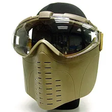 3 цвета Marui Goggle Военная Боевая Полнолицевая тактическая маска с вентилятором для охоты страйкбол Пейнтбол Feild игровое оборудование на открытом воздухе