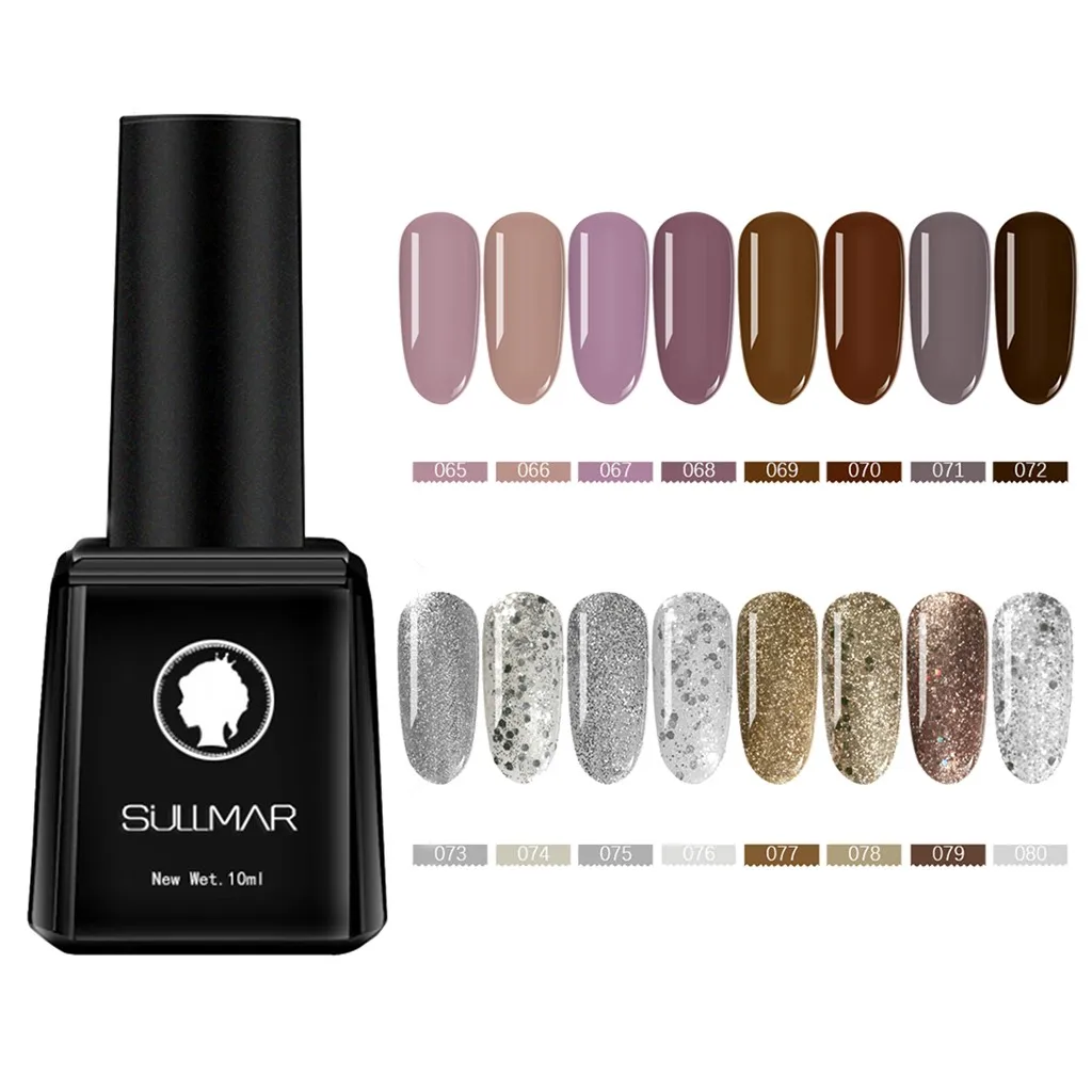 

Nail Polish Oil Glue 10Ml Gel Nail Polish Gel Nail Polish Semi Permanent Varnish Transparent Shell Glitter Nail Polish Lacquer