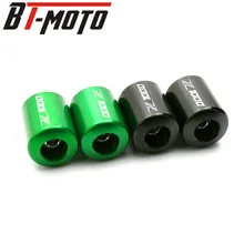 Для KAWASAKI Z1000 Z 1000 2003-/Z 1000R- аксессуары для мотоциклов CNC алюминиевый руль акустическая система концы крышки слайдер