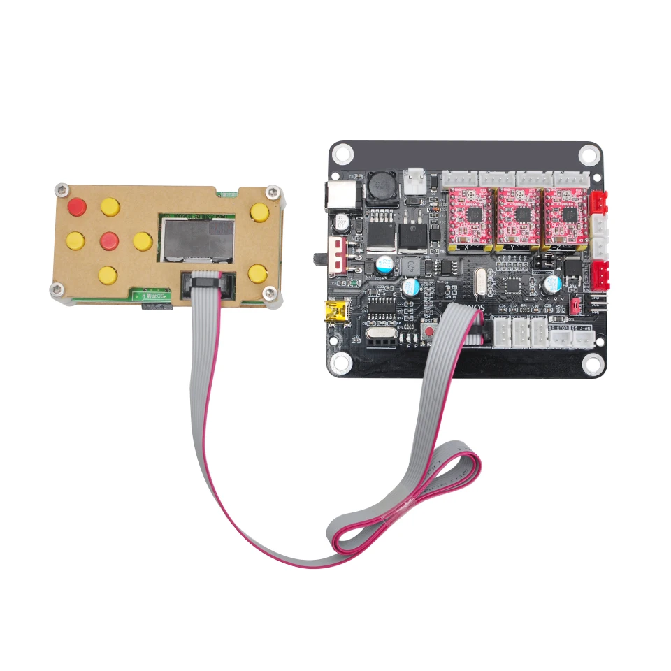 Daedalus ЧПУ потому что вы думаете в автономном режиме Управление; с Bluetooth версии 3 Axis CNC Управление; GRBL Управление Оффлайн-плата для 3018 гравировальный станок