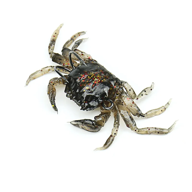 Soft Fishing Lures Crab Artificial Bait Hooks Fishing Tackle Accessory Tool