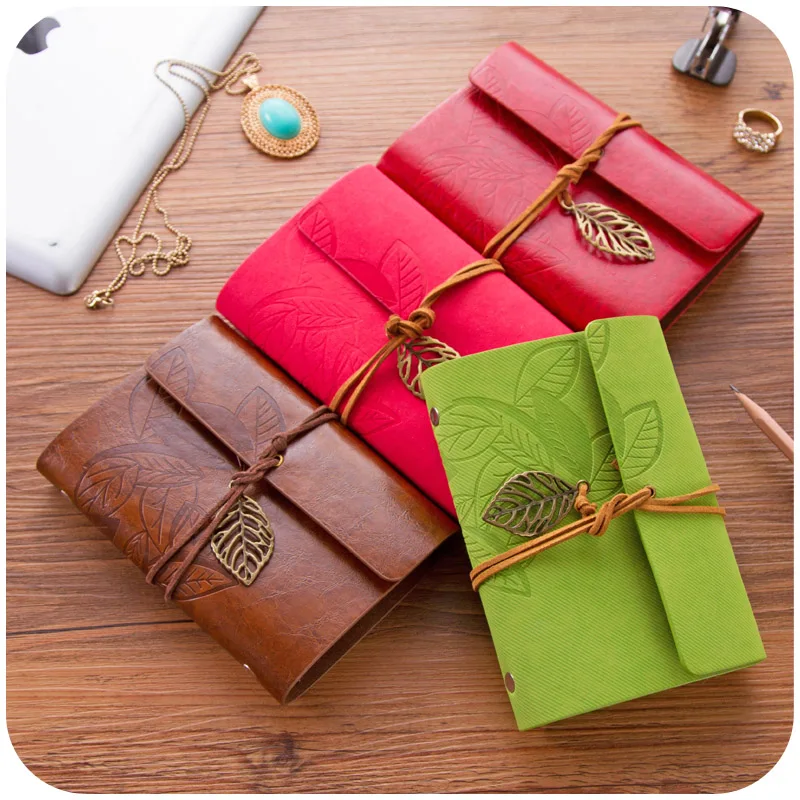

1pc Rather Critical Retro Travel Notebook Creative Korea Stationery Leather Book Death Note School Sketchbook