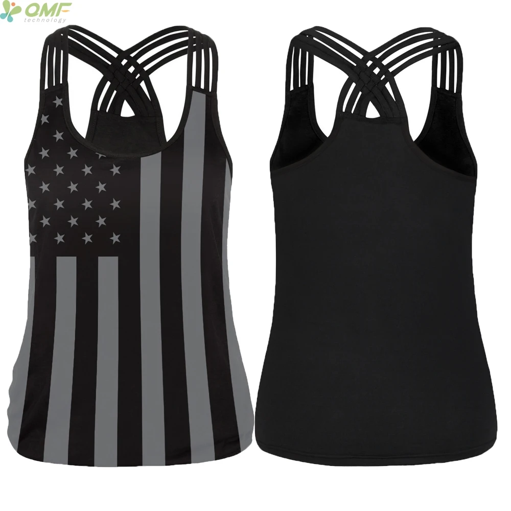 Buy Retro American Flag Halter Bandage