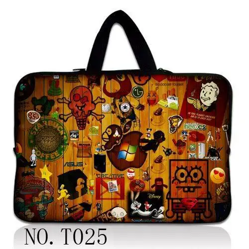 Painted Laptop Bag Tablet Sleeve Notebook Case For 10.1 11.6 12 13.3 14\