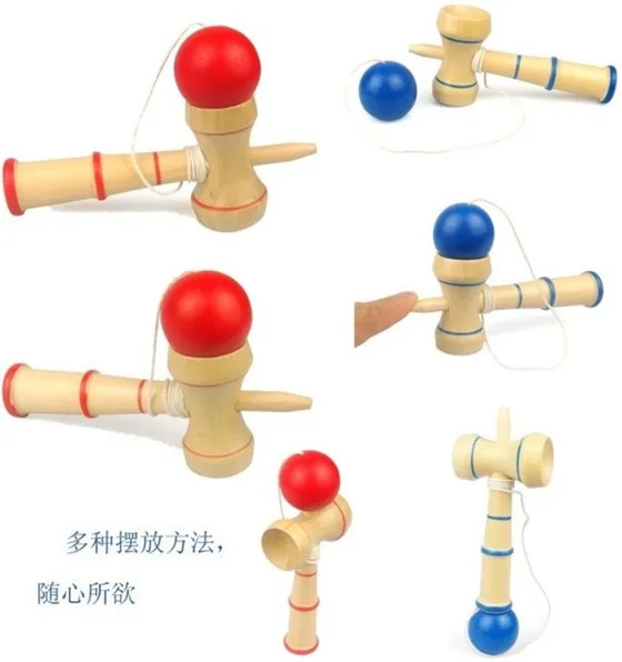 Детские деревянные Kendama координатные Мячи японский традиционный умелый жонглирующий деревянный игровой мяч Bilboquet развивающий образовательный игрушечный GYH