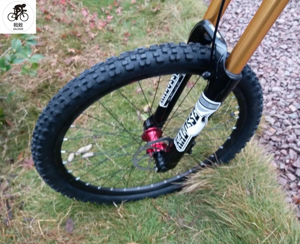 Clearance Kalosse SLX 22 speed full suspension bicycle   Hydraulic brakes    mountain bicycle Downhill  DH mountain bike 26*2.35inch 5