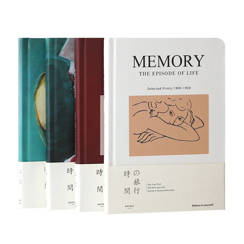 Блокнот в твердом переплете для путешествий серия Bullet Journal Life Log винтажная