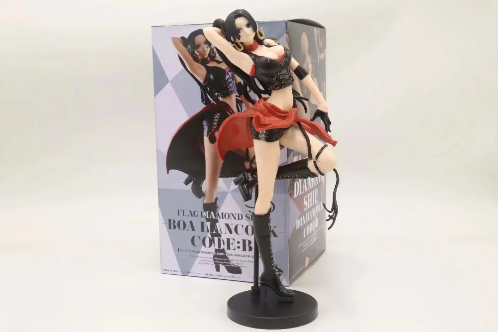 

Anime Figures 25CM 25cm 25cm One Piece Boa Hancock Leather whip PVC Action Figure Model Collectible Toys Gift