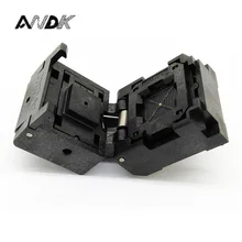 

QFN76 MLF76 IC Test Socket Pitch 0.4mm IC549-0764-012-G Burn in Socket Clamshell Chip Size 9*9 Flash Adapter Programming Socket