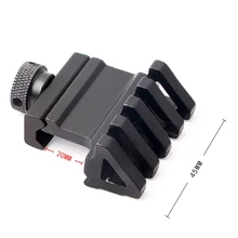 Тактический 223 Re5 градусов Смещение рельс Маунт Уивер Стиль Длина крепления 20 мм новое поступление