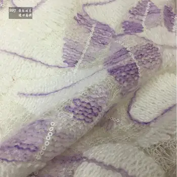 

Imported Mohair lace embroidery, sequins, hollow winter fabric, elastic wool, and fancy knitted fashion fabrics.