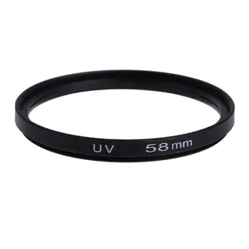 

58mm UV filter 58 mm Ultra-Violet Filter Lens Protector For Canon Nikon Sony DSLR Cameras HOT